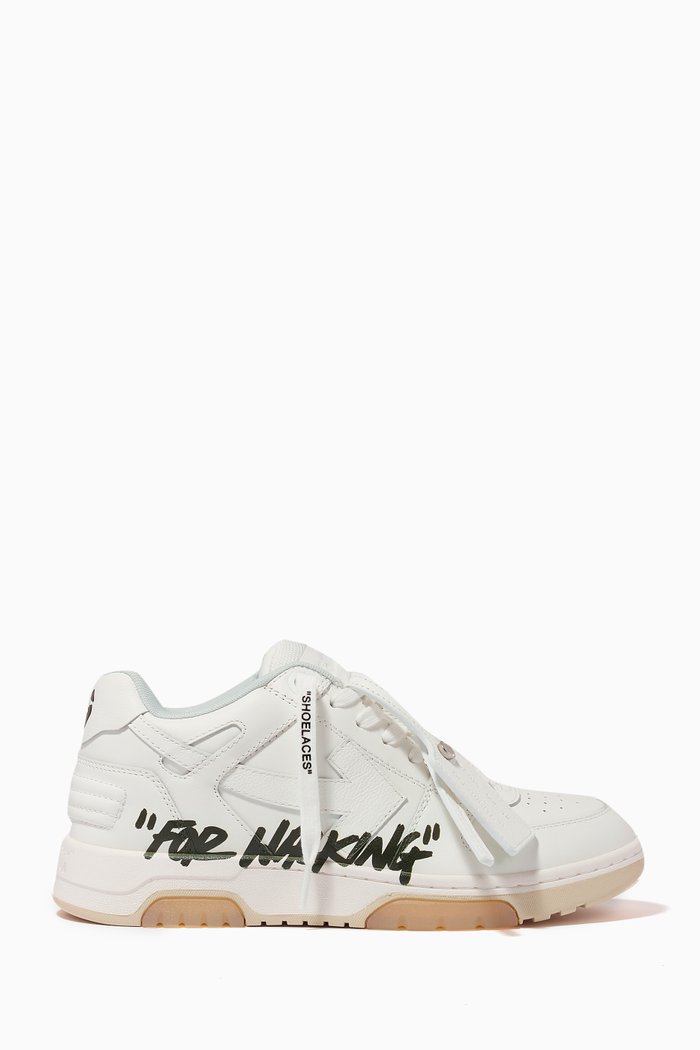 

Out of Office "OOO" Sneakers in Calf Leather, White