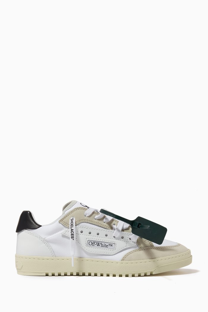 

5.0 Sneakers in Calf Leather, White