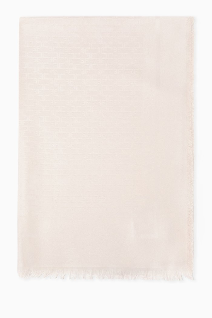 

Long Scarf in Viscose-blend, Pink