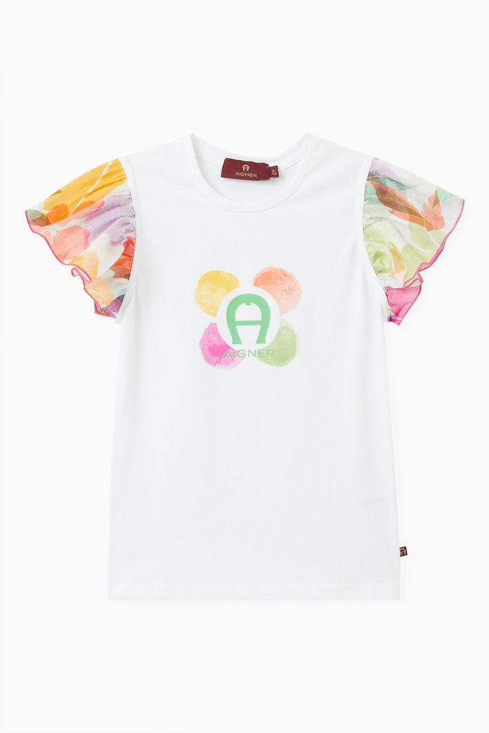 

Logo T-shirt in Cotton, White