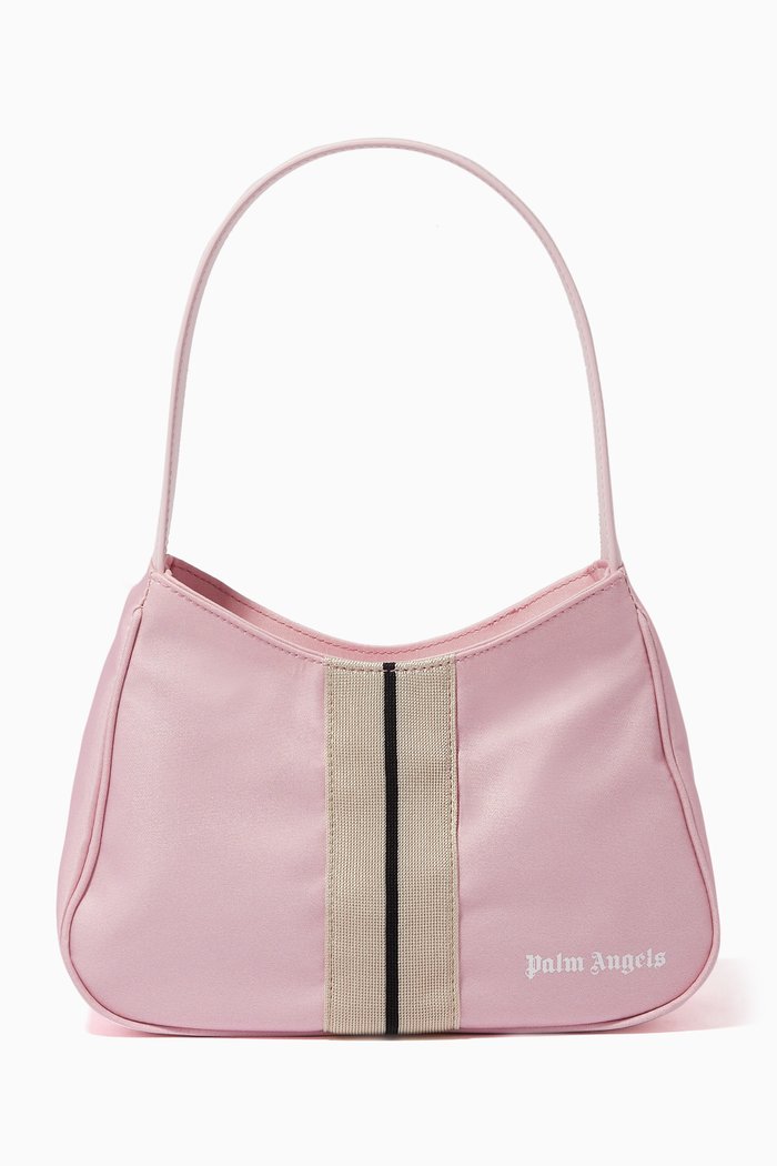 

Venice Track Hobo Bag in Canvas, Pink