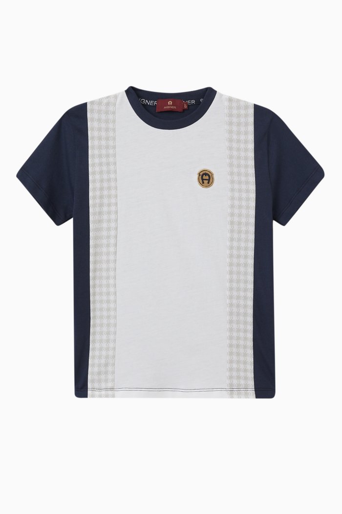 

Logo T-shirt in Cotton, Blue