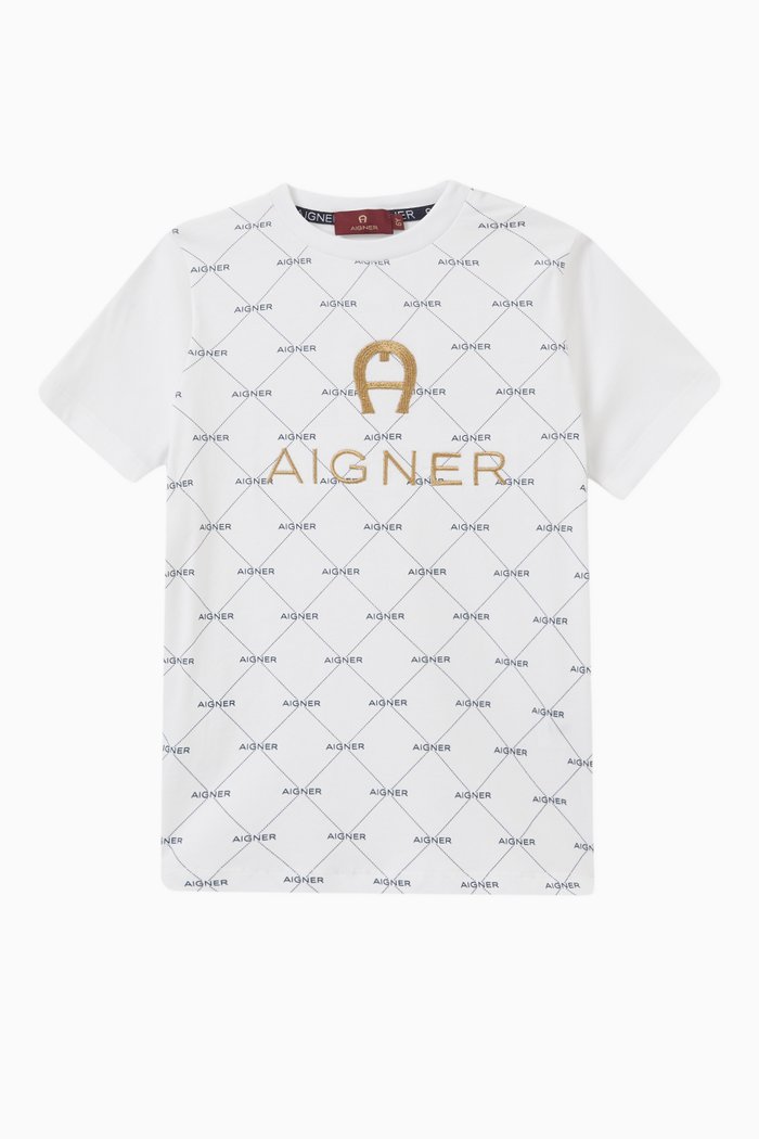 

Logo T-shirt in Cotton, White