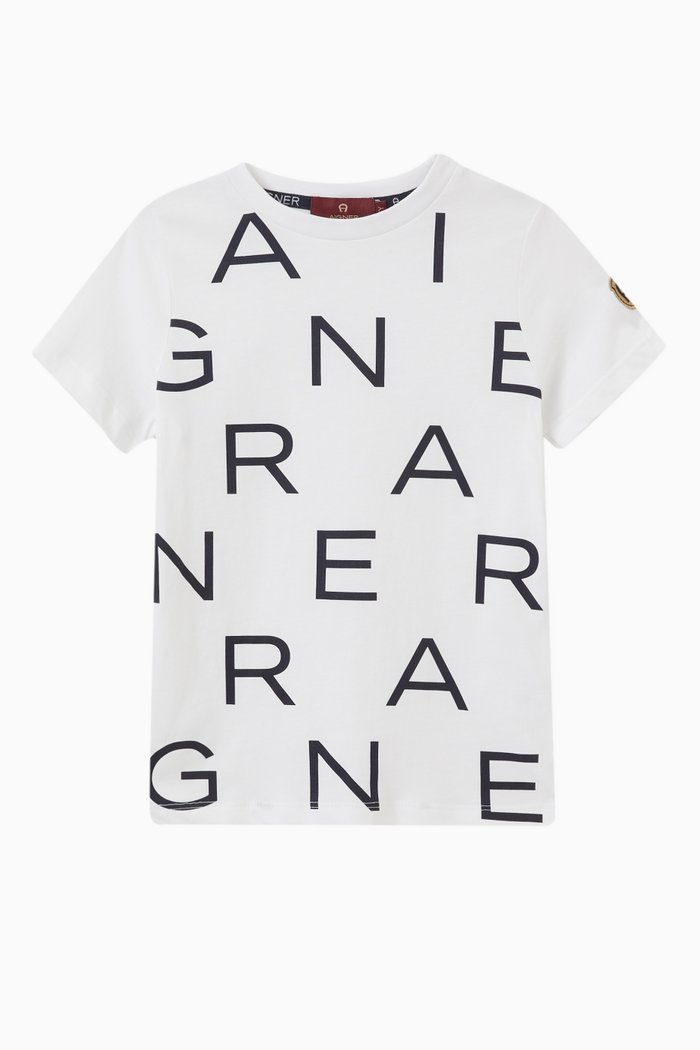

Logo T-shirt in Cotton, White