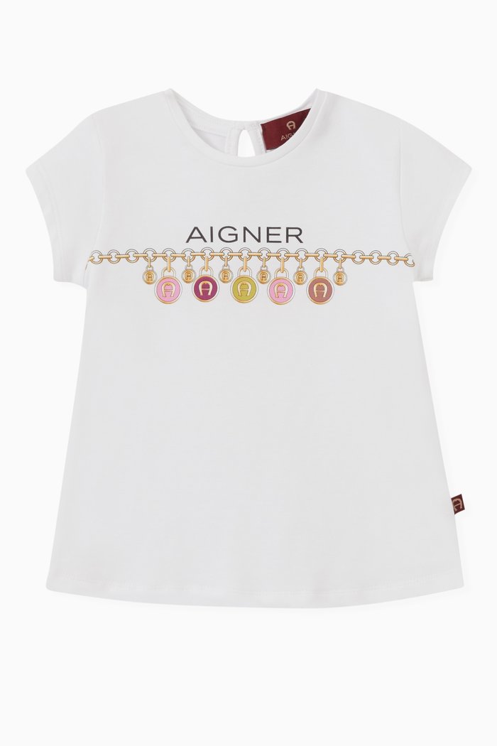

Logo T-shirt in Cotton, White