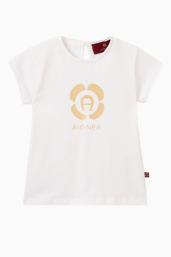 

Logo T-shirt in Cotton, White