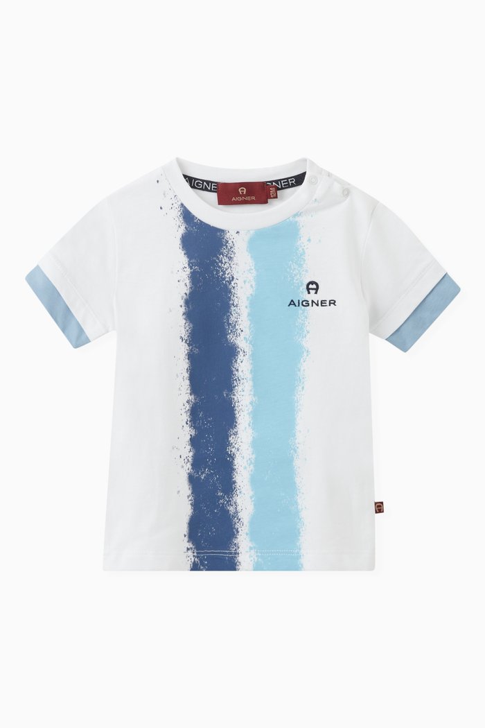 

Logo T-shirt in Cotton, Blue