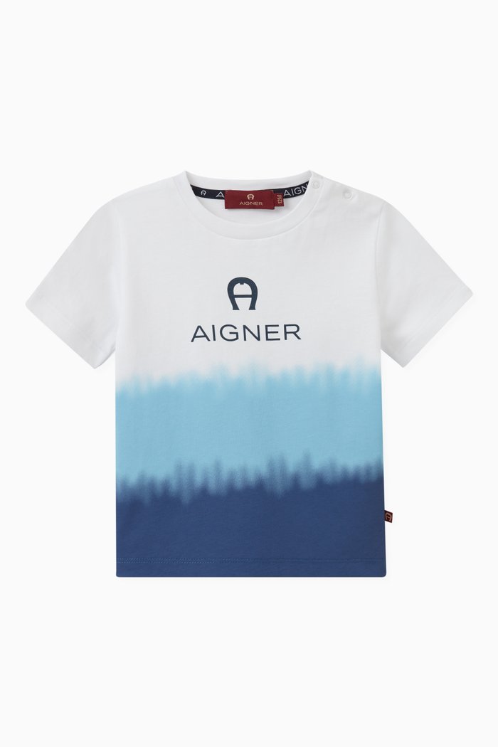 

Logo T-shirt in Cotton, Blue