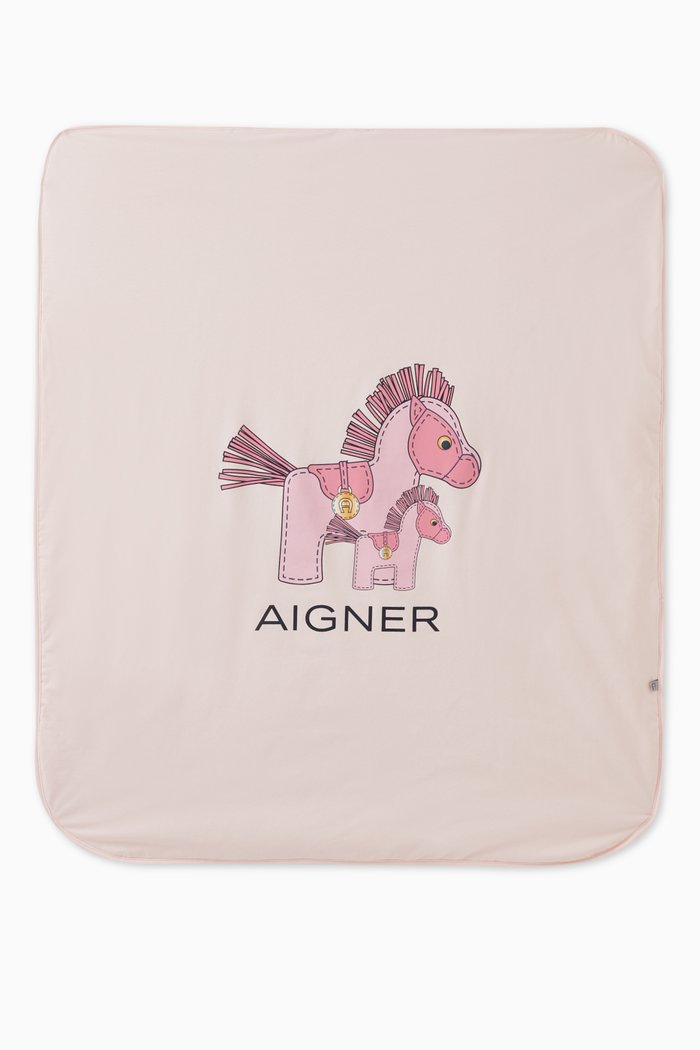 

Baby Blanket in Pima Cotton, Pink