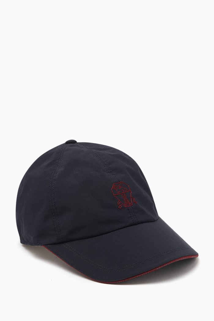 

Logo Baseball Cap in Polyester, Blue