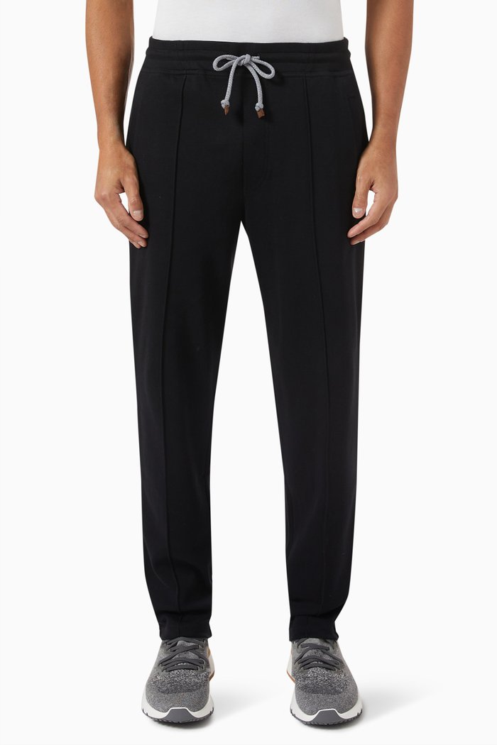 

Sweatpants in Cotton Terry, Black