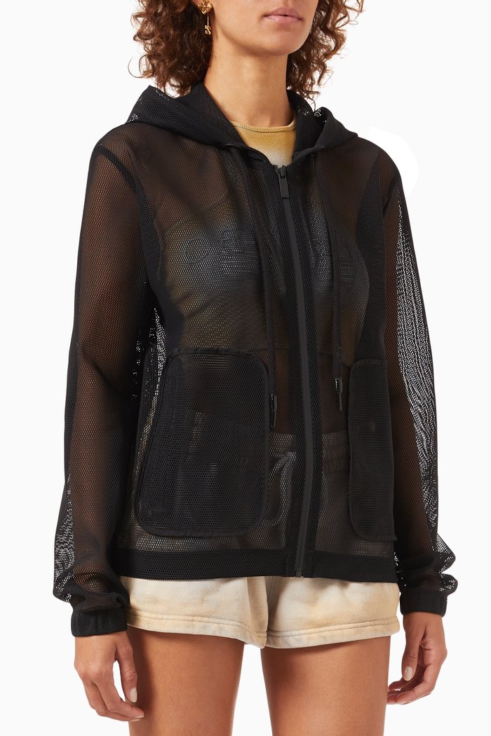 

Bookish Jacket in Mesh, Black