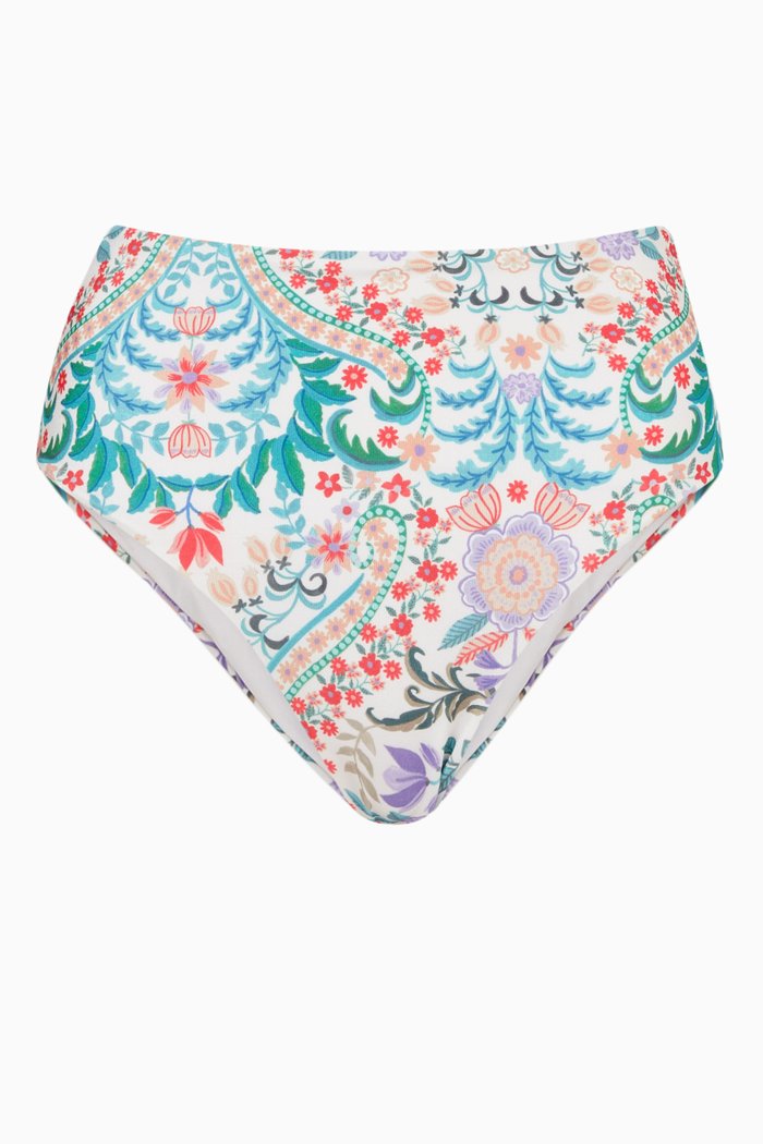 

Michaela High Waist Bikini Bottoms, Multicolour