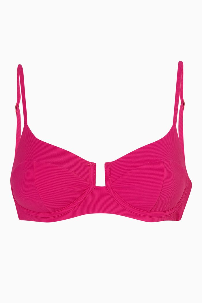 

Artemis Underwire Bikini Top, Red