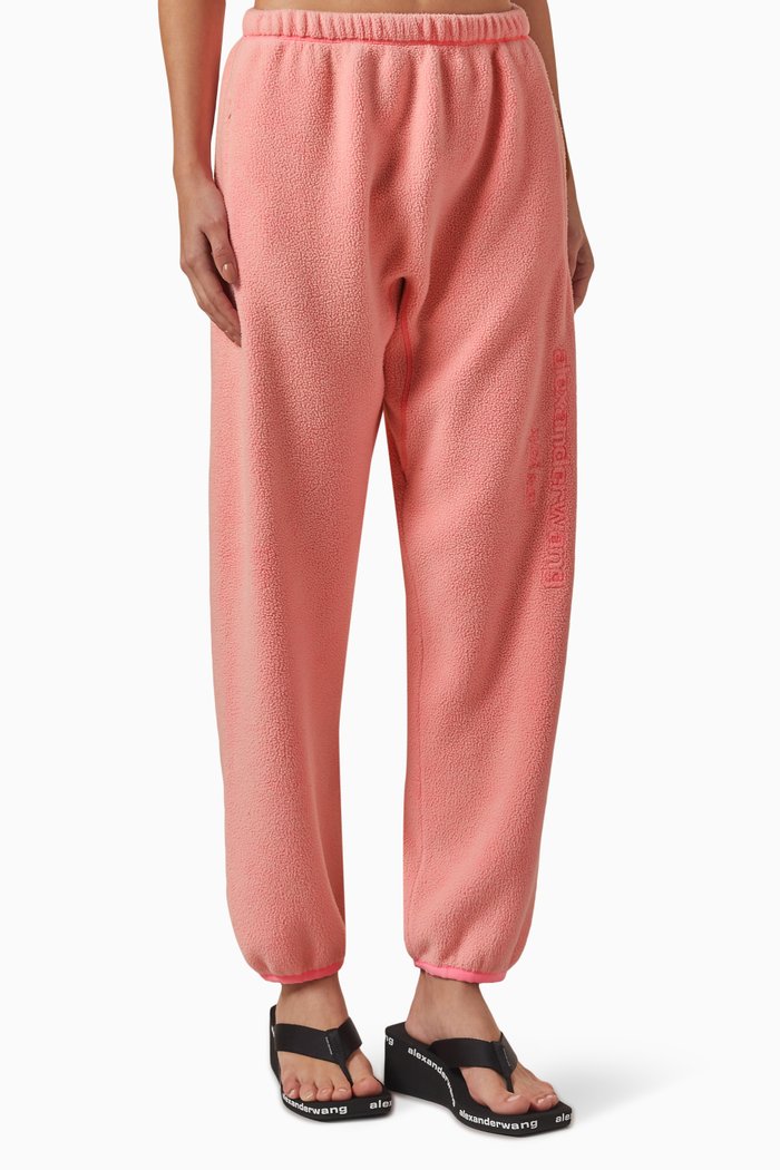 

Sweatpants in Fleece, Pink