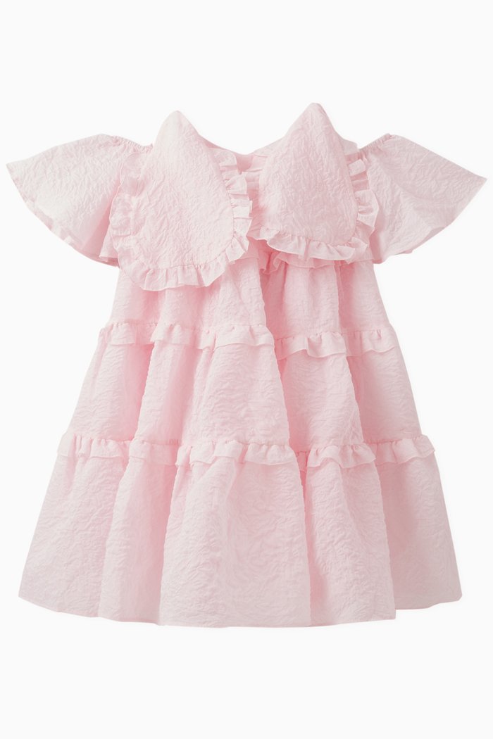 

Ruffled Petal Dress, Pink