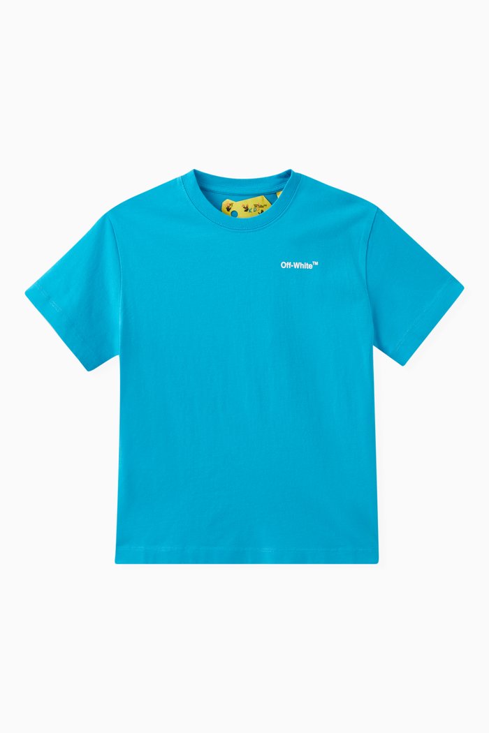 

Monster Arrow T-shirt in Cotton, Blue