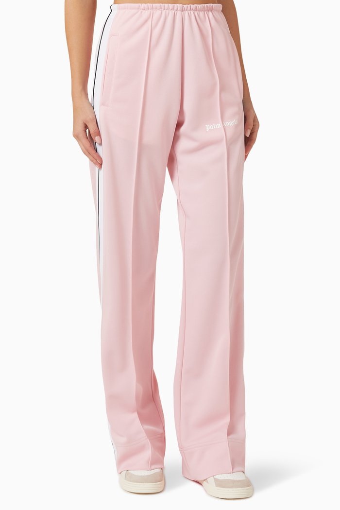 

Loose-fit Track Pants in Technical Fabric, Pink