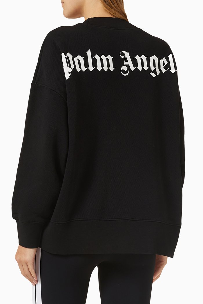 

Classic Logo Sweatshirt in Cotton, Black