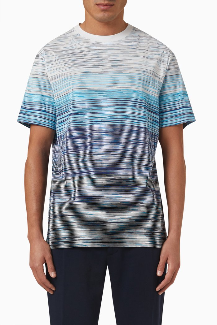 

Short-sleeved T-shirt in Cotton Jersey, Multicolour