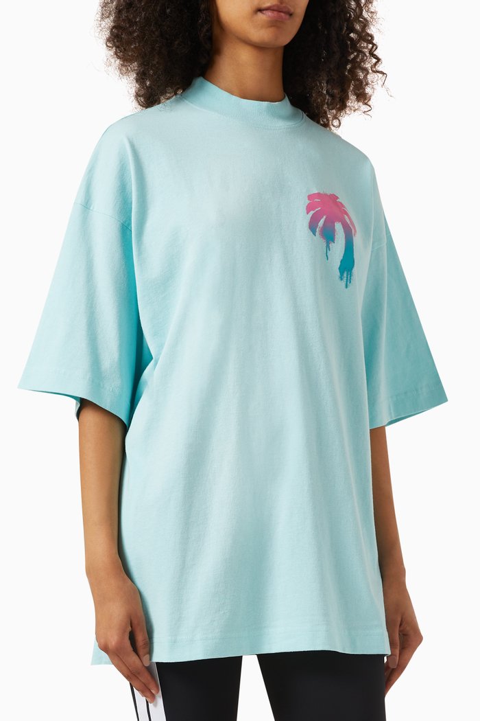 

I Love PA Loose T-shirt in Cotton, Blue