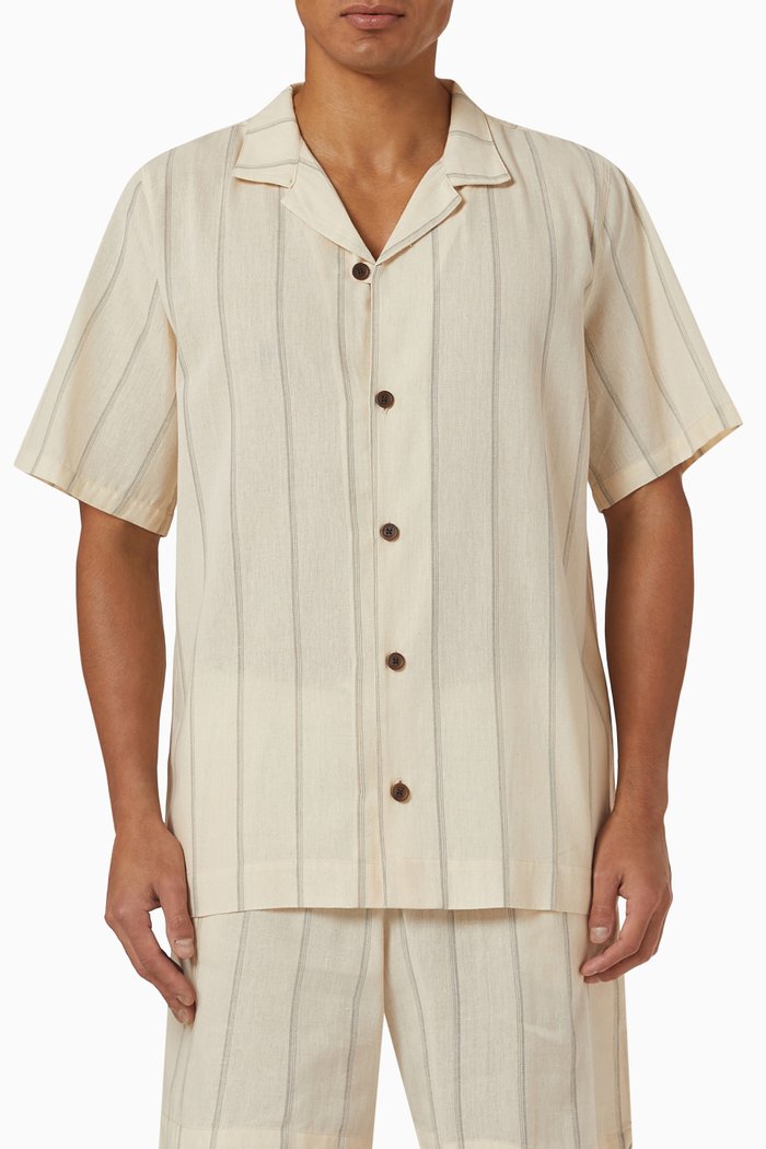 

La Susana Shirt in Recycled Cotton, Neutral