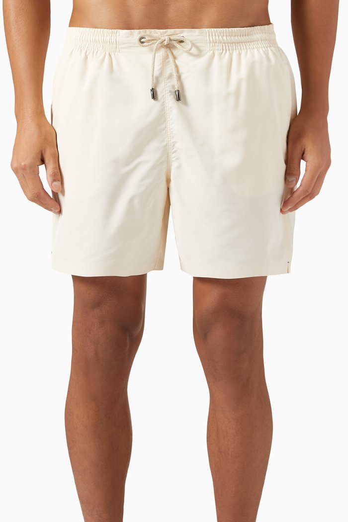 Classic Swim Shorts in Nylon, Neutral