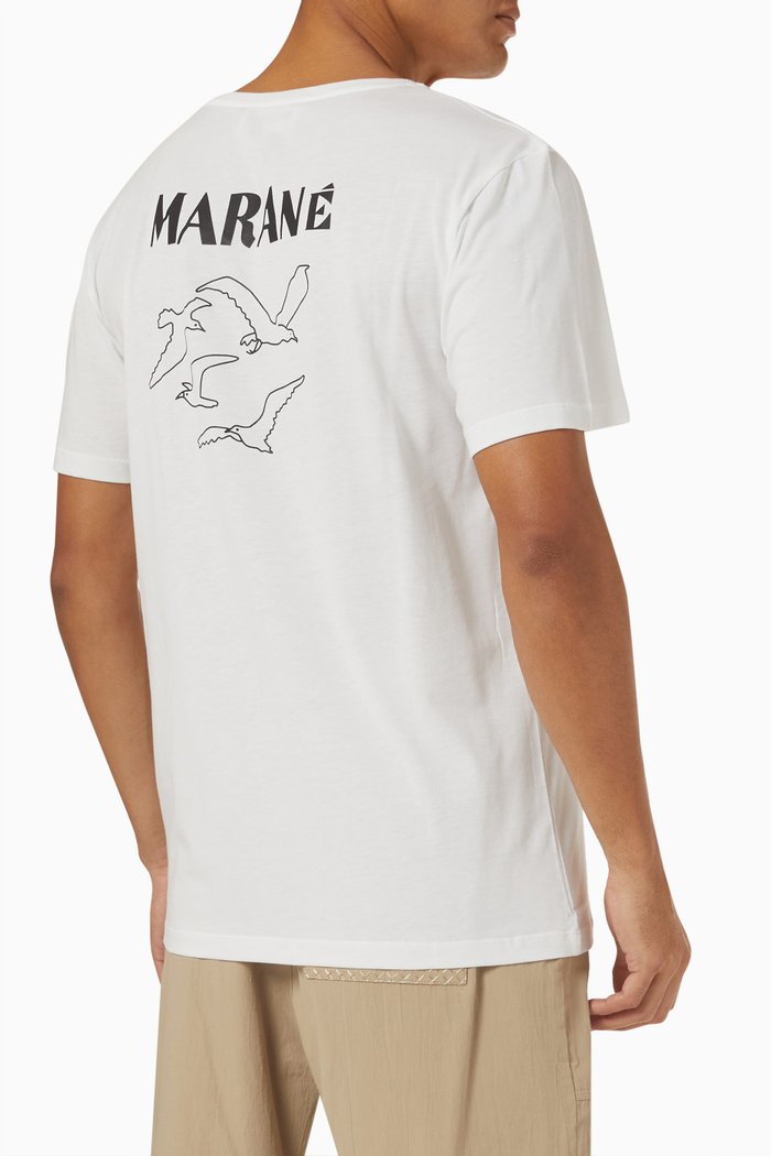 

Rocha T-shirt in Cotton Jersey, White