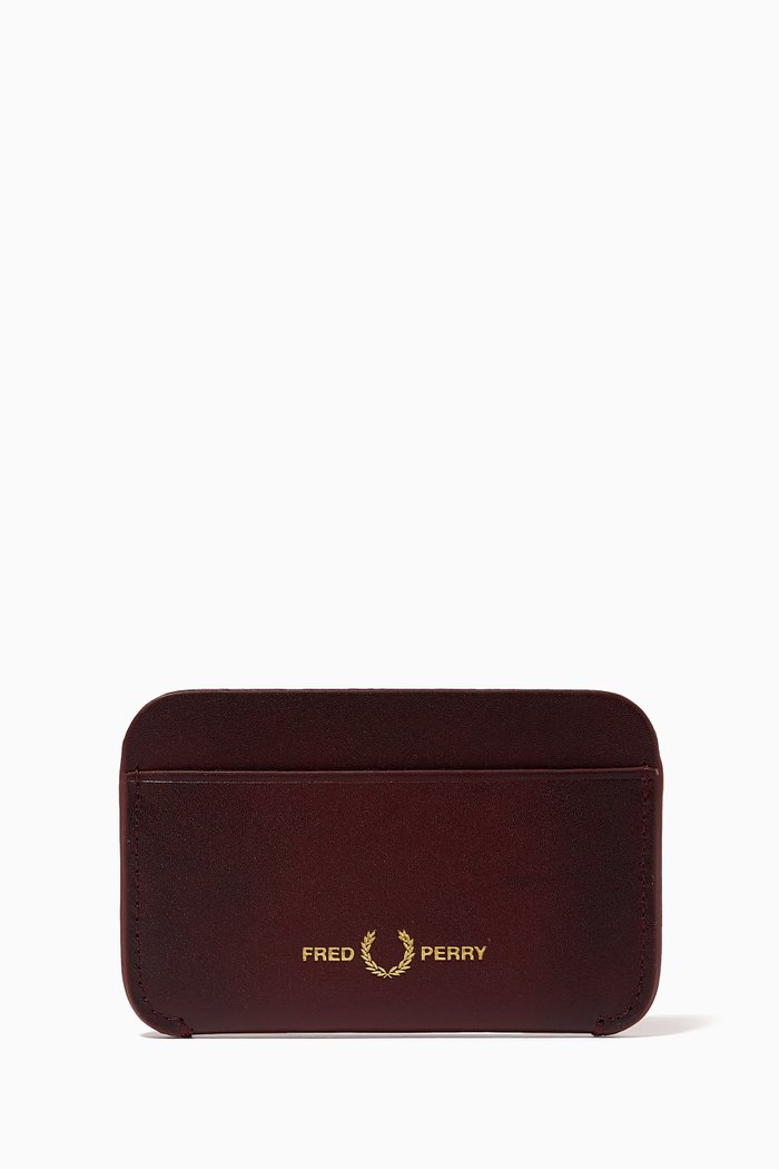 

Cardholder in Burnished Leather, Red