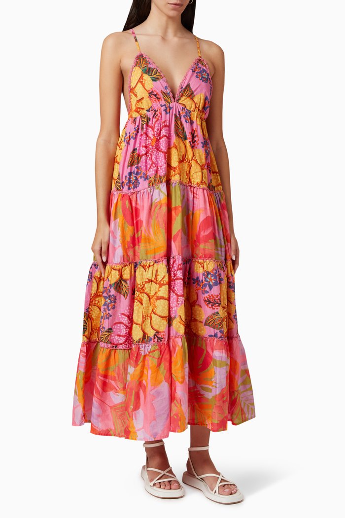 

Floral Maxi Dress, Multicolour