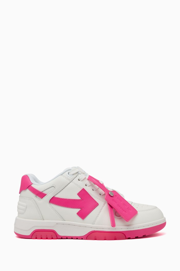

Out of Office Sneakers in Leather, Pink