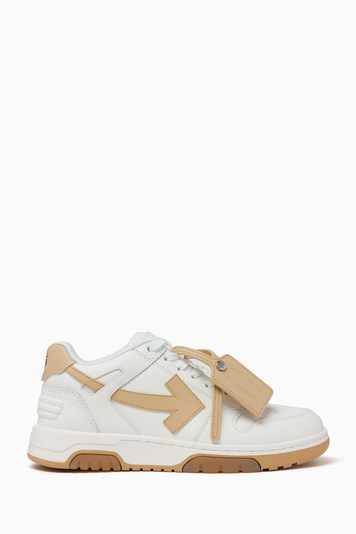 

Out of Office Sneakers in Leather, White