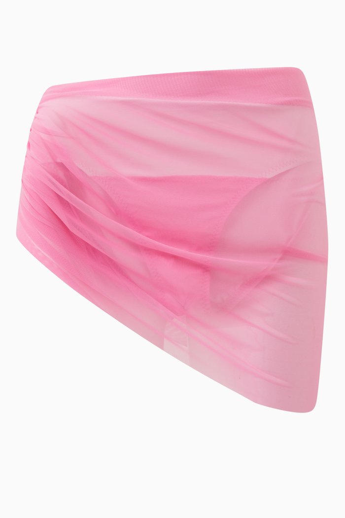 

Diana Bikini Bottoms in Mesh, Pink