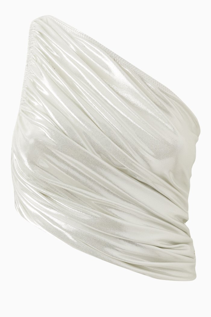 

Diana Bra in Lamé, Silver
