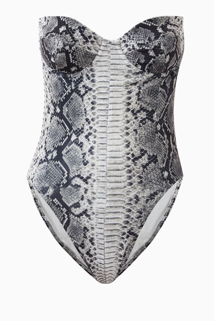 

Corset Mio One-piece Swimsuit in Poly Lycra, Multicolour