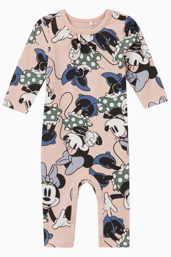 

Minnie Mouse Romper in Cotton, Neutral