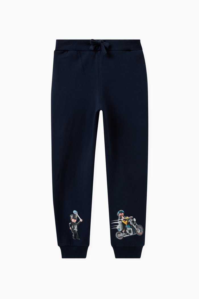 

Playmobil Sweatpants in Cotton, Blue