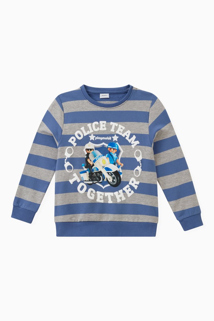 

Playmobil Sweatshirt in Cotton, Blue