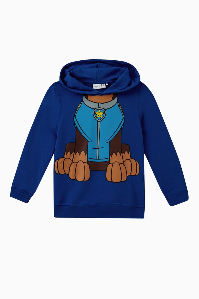 

Paw Patrol Hoodie in Cotton, Blue