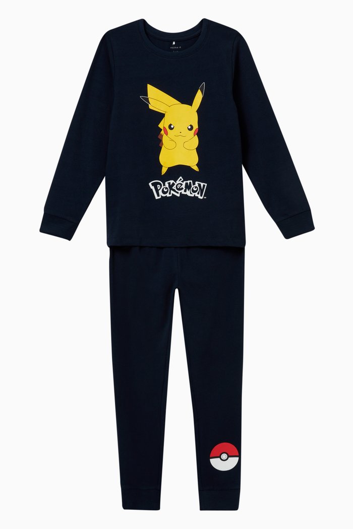 

Pokémon Pyjama Set in Cotton, Blue