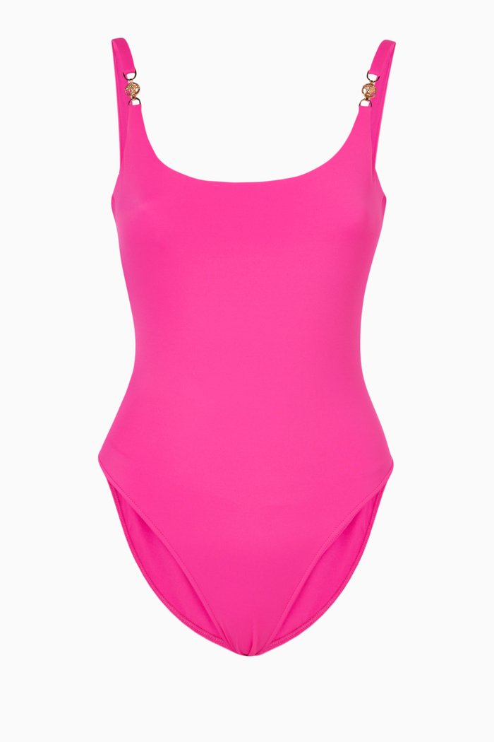 

Medusa Biggie One-piece Swimsuit, Pink