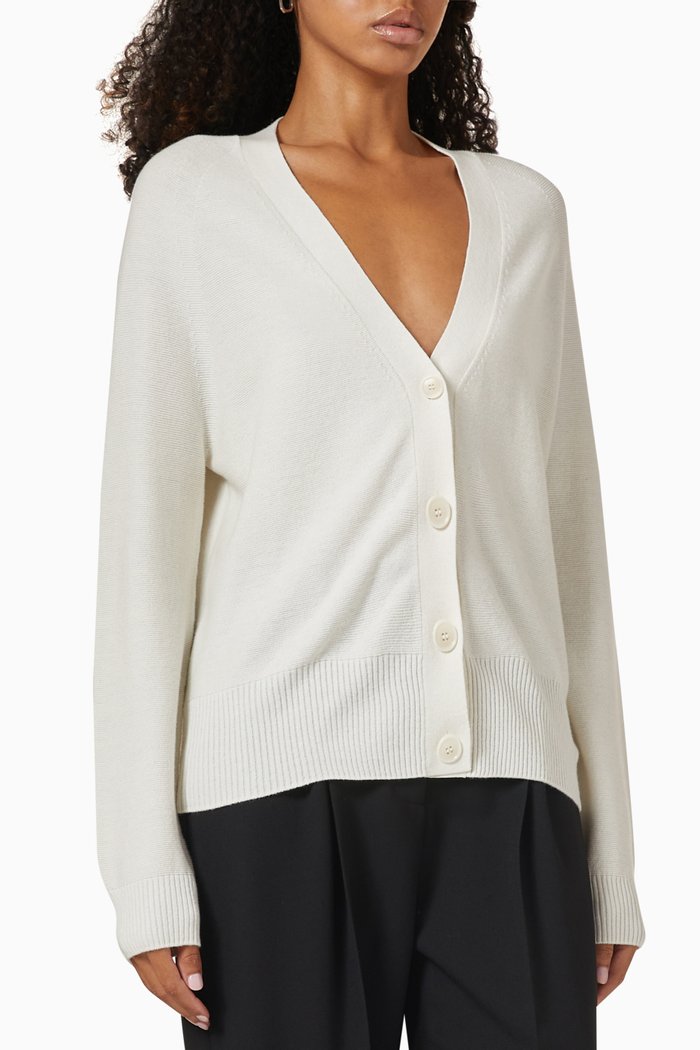 

Faduana Sweater in Cotton-cashmere Blend, Neutral