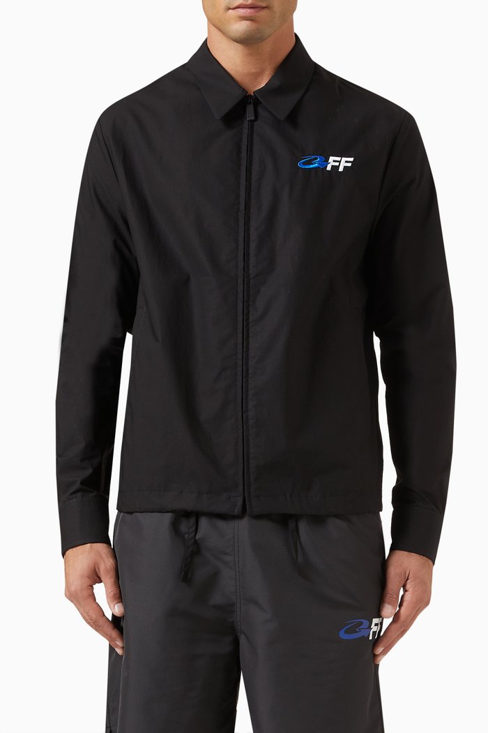 

Exact Opp Hybrid Shirt in Cotton, Black