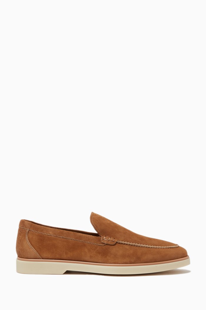 

Altea Loafers in Suede, Neutral