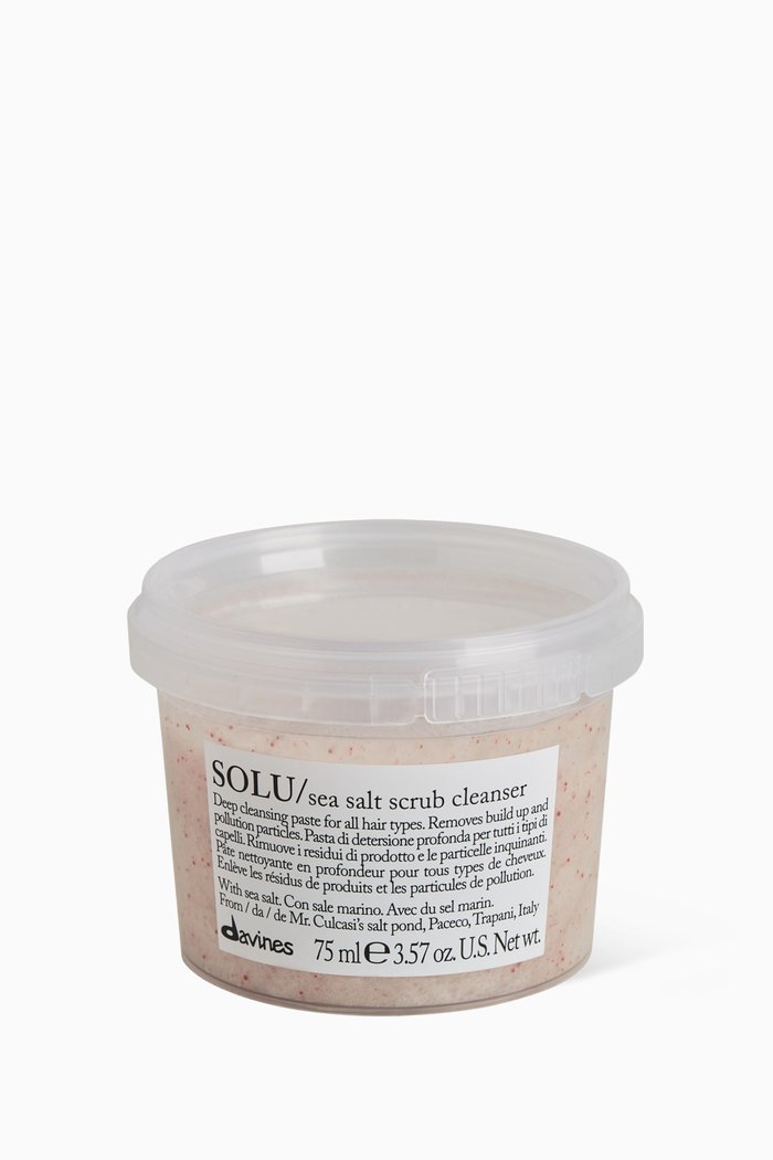 

SOLU Sea Salt Scrub Cleanser, 75ml, Multicolour