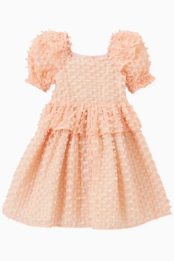 

Ruffled Dress, Orange