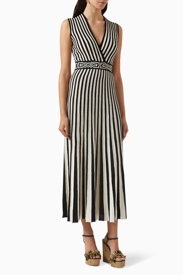 

Red Carpet Maxi Dress in Viscose, Black