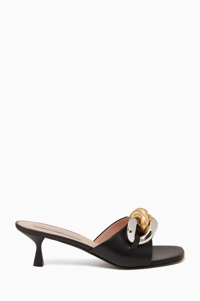 

Falabella 50 Mules in Vegan Leather, Black