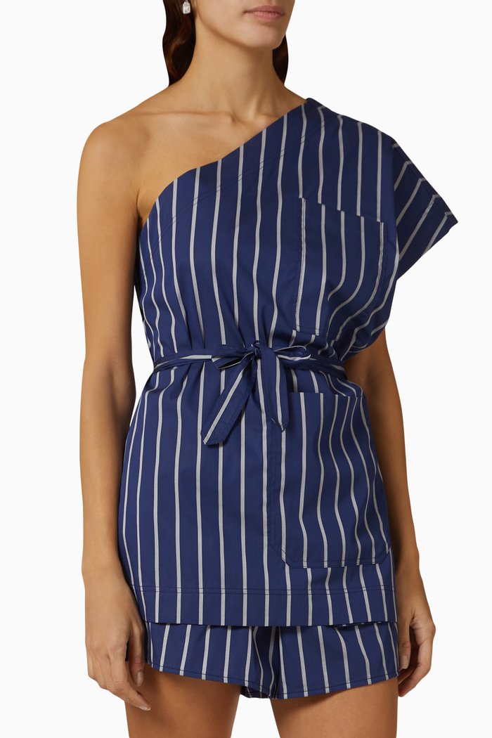 

Voyage Top in Cotton, Blue