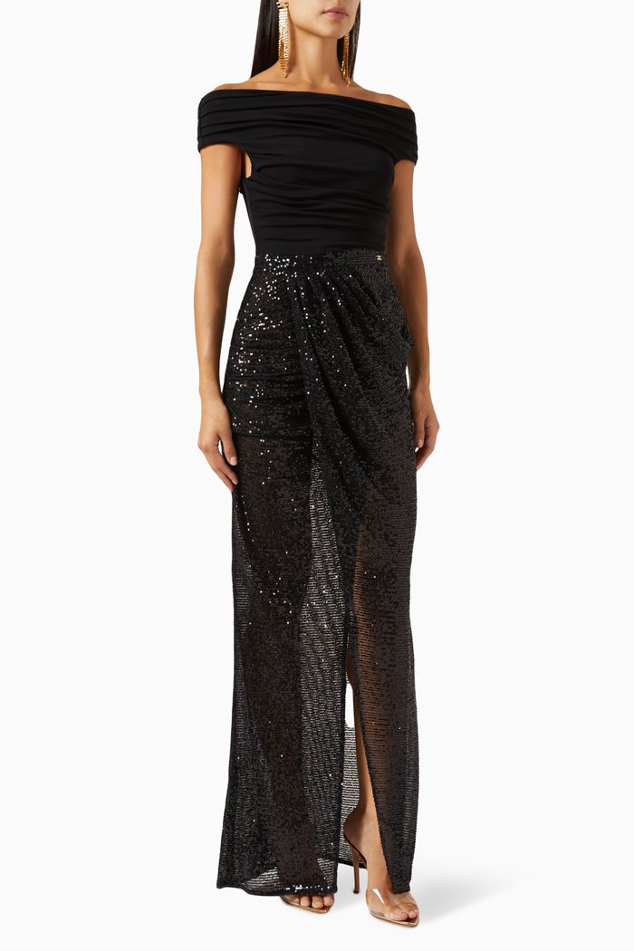 

Red Carpet Dress in Sequins, Black